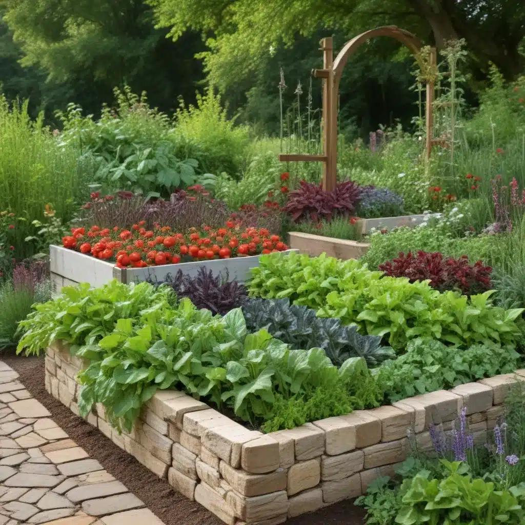 Bountiful Beds: Designing Productive and Visually Stunning Vegetable Garden Displays