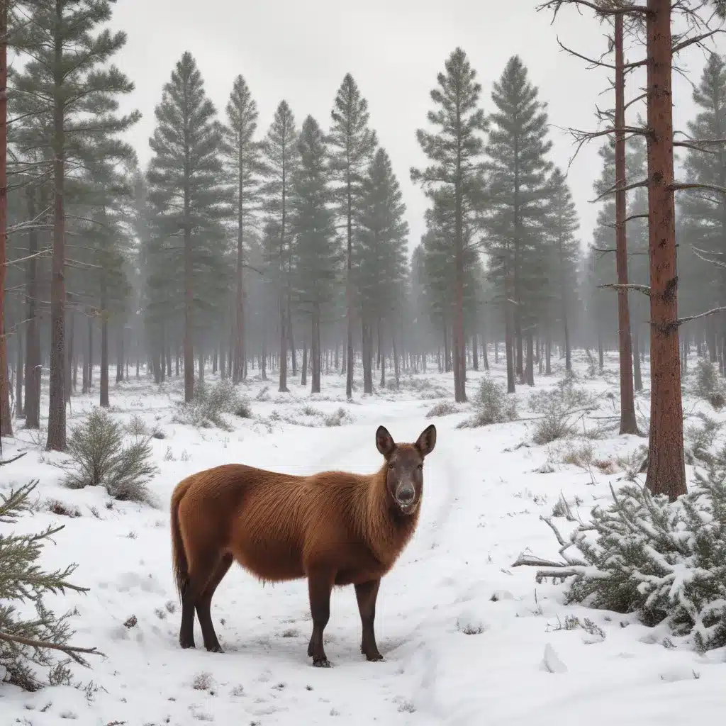 Chilly Chores and Cozy Companions: Winter Days on Crooked Pines