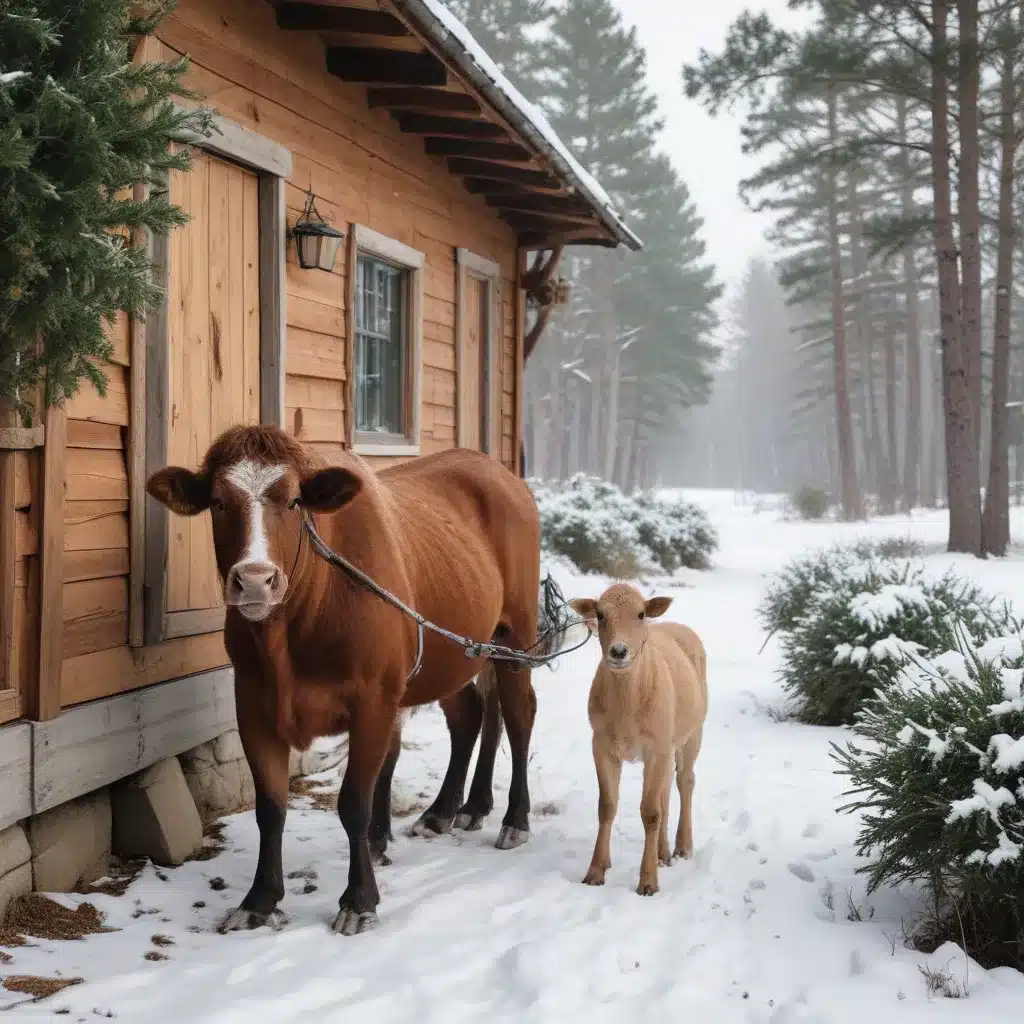 Chilly Chores and Cozy Companionship: Winter on Crooked Pines Farm