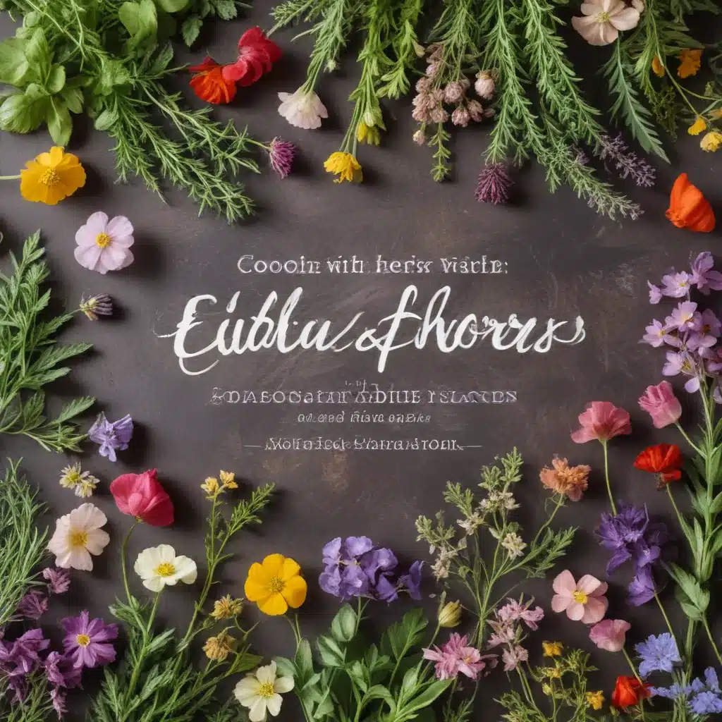 Cooking with Herbs and Edible Flowers: Flavors from the Garden