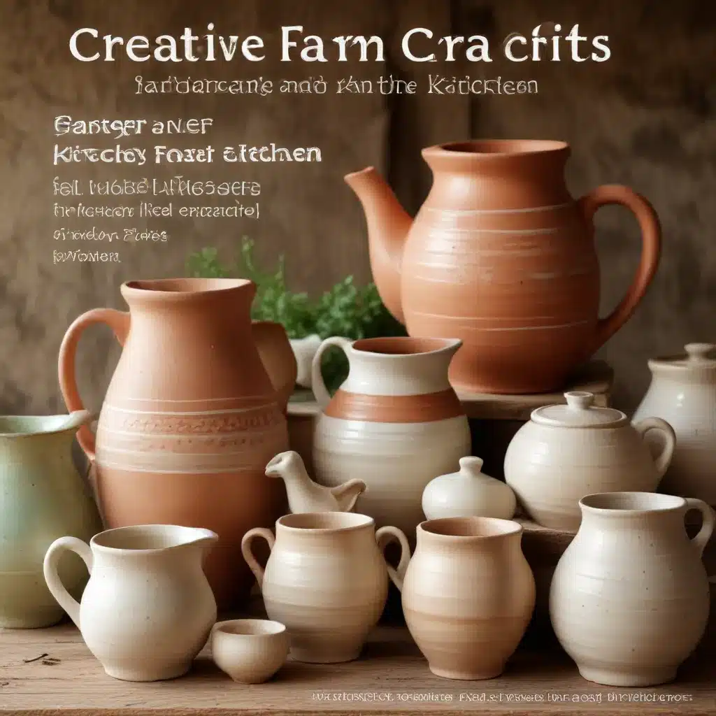 Creative Farm Crafts: Handmade Pottery and Ceramics for the Kitchen