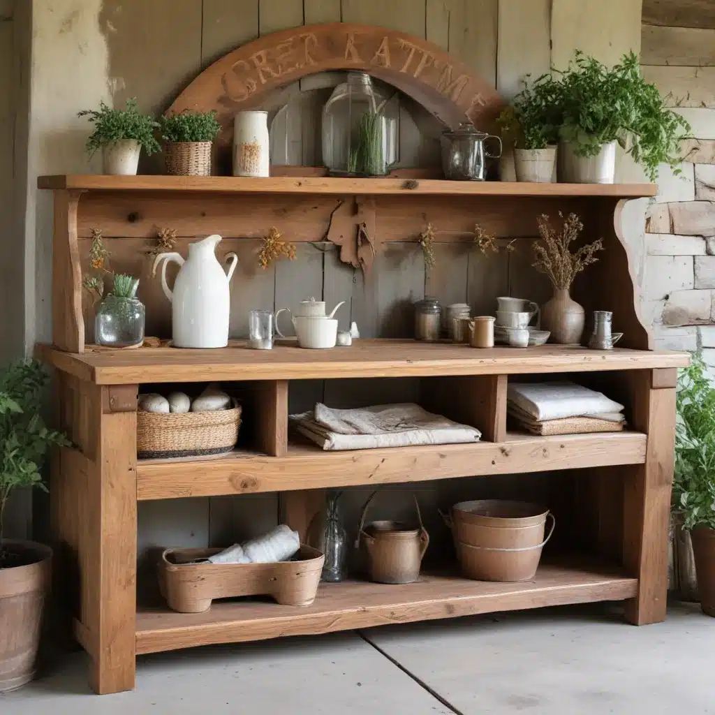 Creative Farm Crafts: Handmade Rustic Furniture and Reclaimed Decor