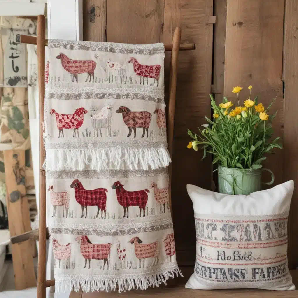 Creative Farm Crafts: Handmade Textiles and Upcycled Farmhouse Decor