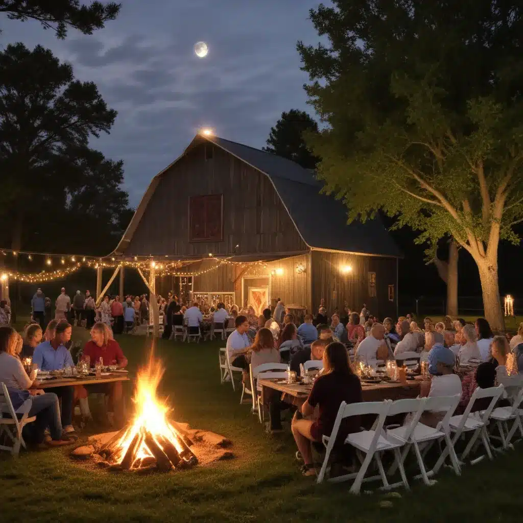 Crooked Pines Farm Hosts a Festive Harvest Moon Barn Dinner and Bonfire
