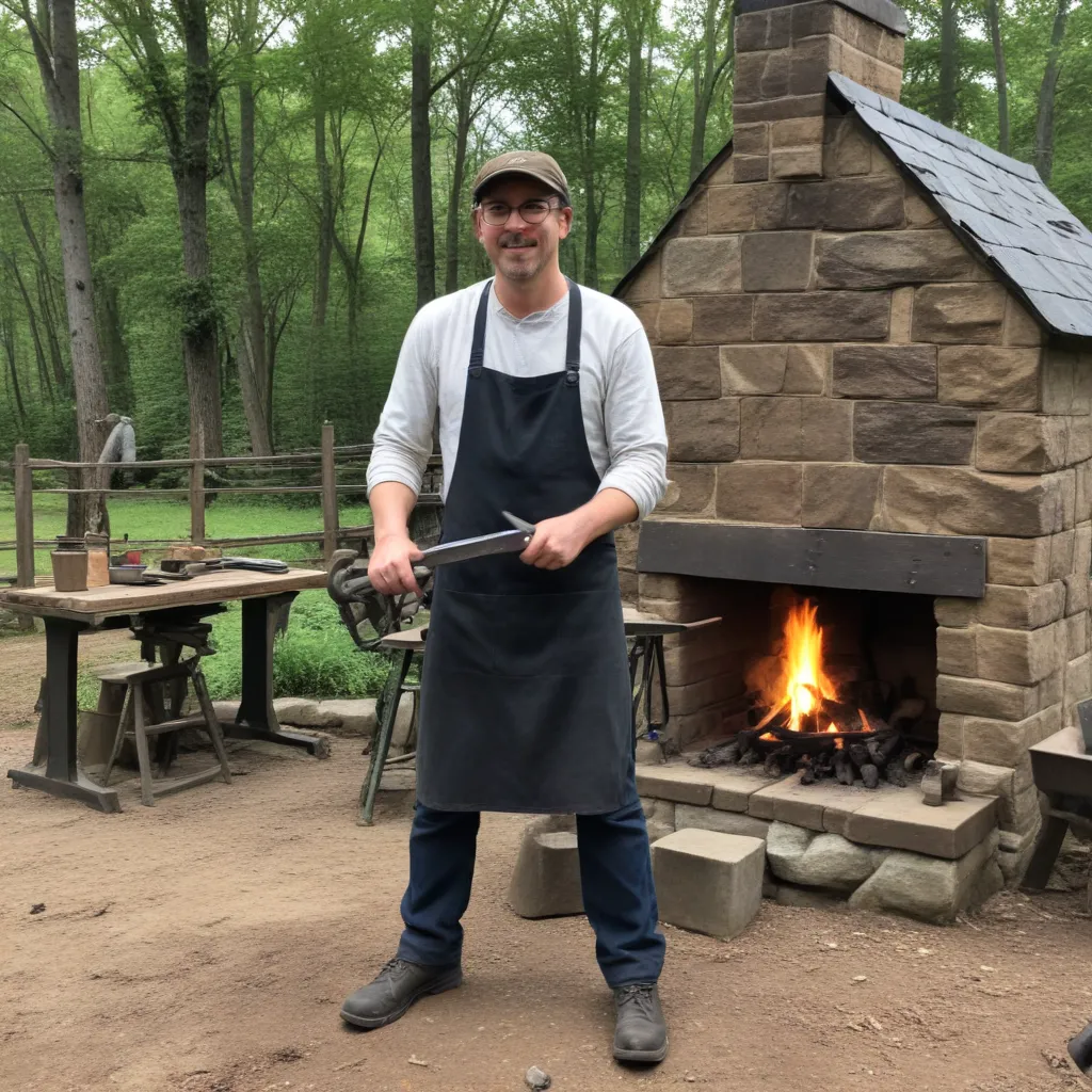 Crooked Pines Farm Offers Blacksmithing Workshops in the Old Forge