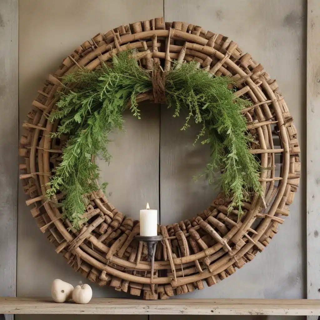 Cultivating Creativity: Crafting Rustic Decor from Foraged and Reclaimed Farm Finds