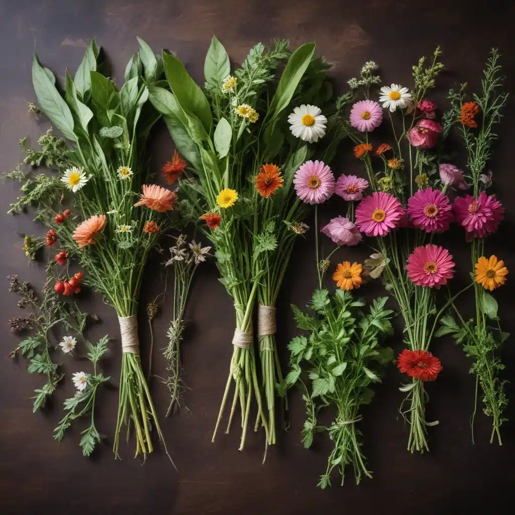 Cultivating Creativity: Crafting with Flowers, Leaves, and Herbs Foraged from the Farm