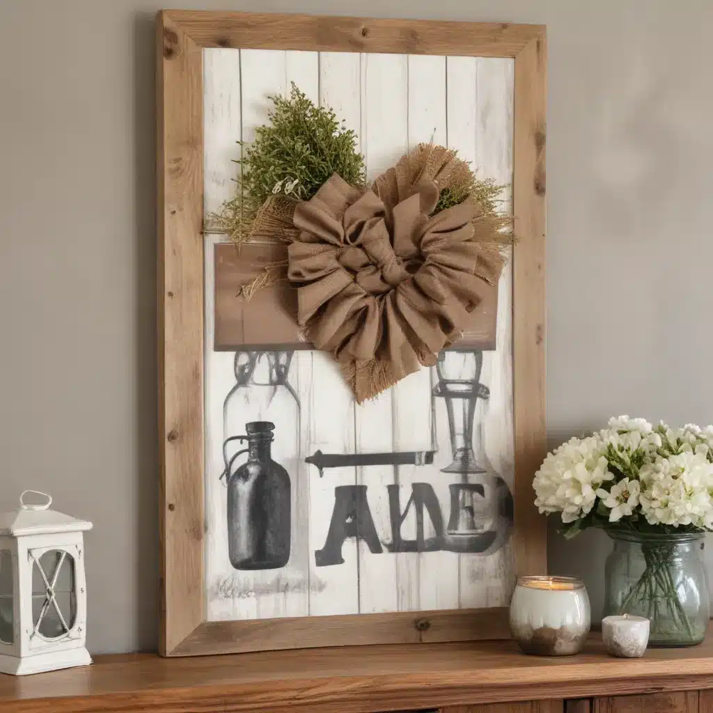 DIY Farmhouse-Inspired Wall Art: Rustic Decor for Your Home
