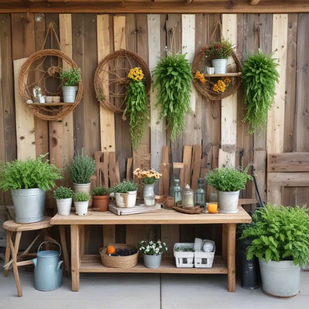 DIY Rustic Outdoor Decor: Bringing Country Charm to Your Patio or Garden