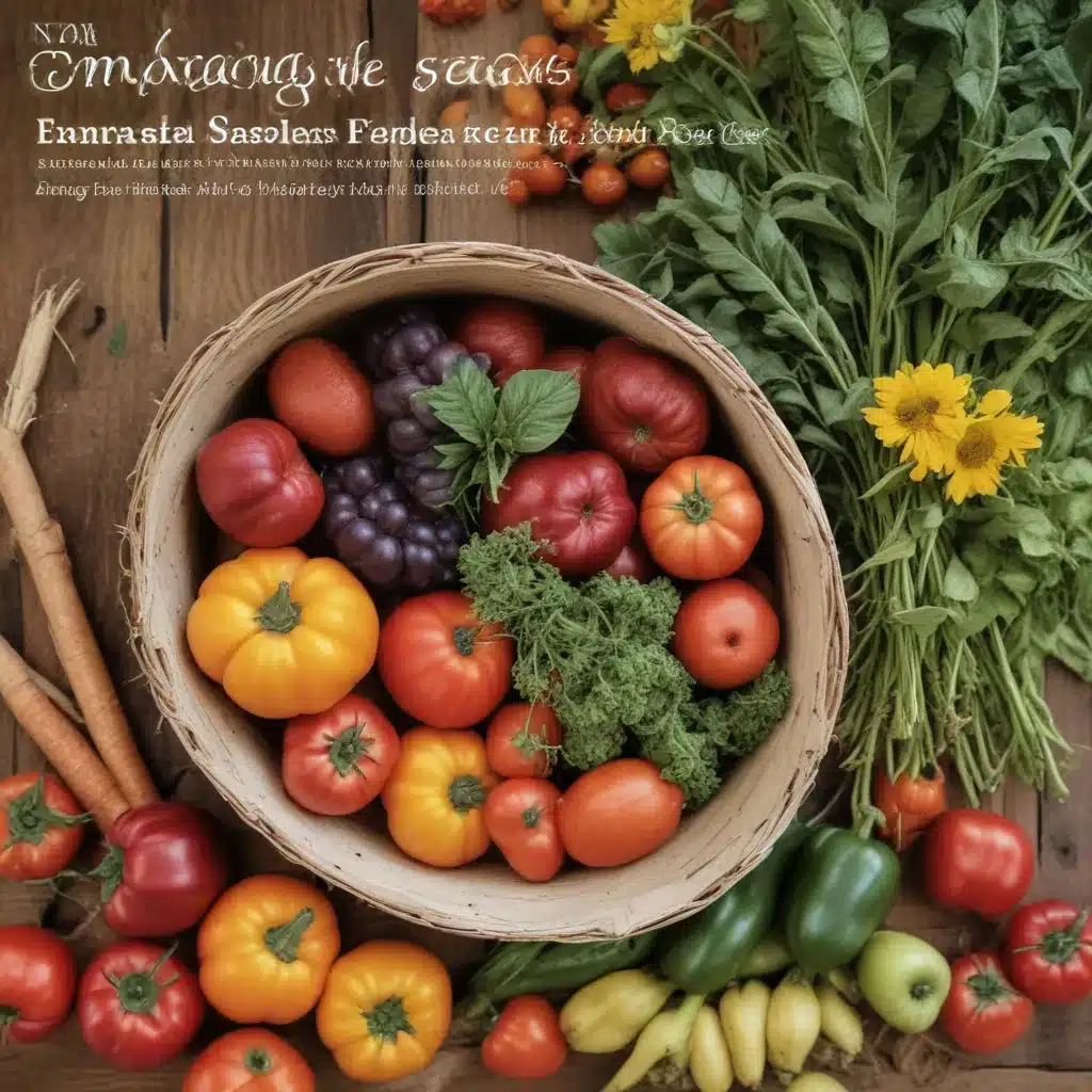 Embracing the Seasons: Seasonal Recipes, Crafts, and Workshops at the Farm
