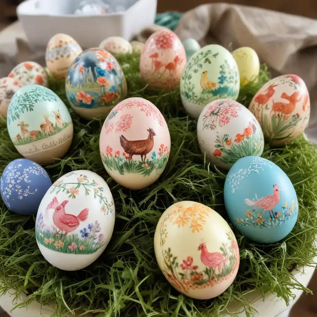 Enchanting Egg Decorating for Spring at the Farm