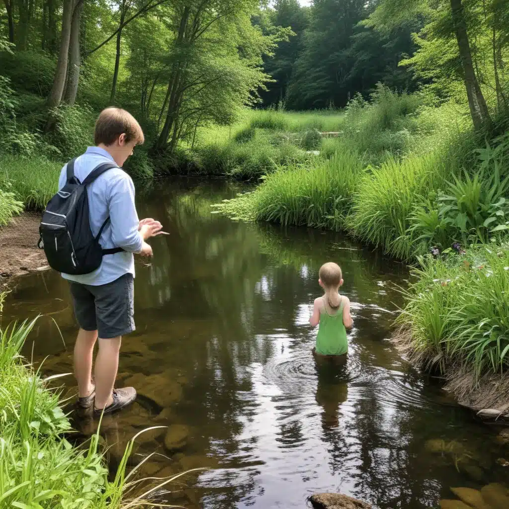 Exploring the Farm’s Ponds and Streams: An Aquatic Nature Study