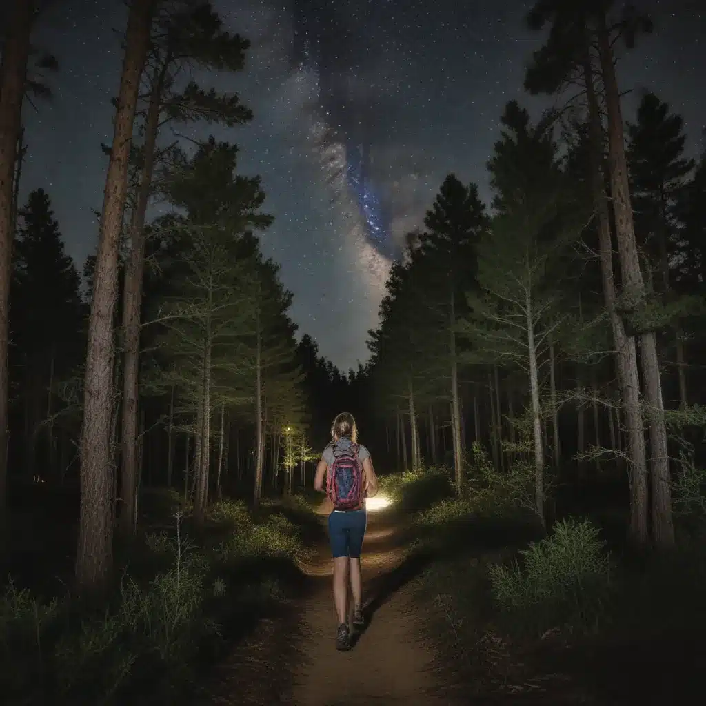 Exploring the Nighttime Wonders of Crooked Pines Farm’s Forest Trails