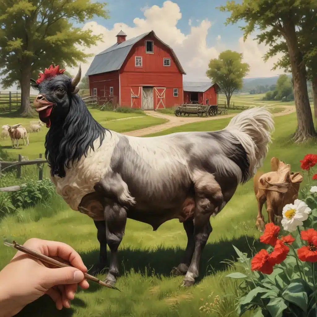 Farm-Inspired Artwork: Painting, Drawing, and Sculpting