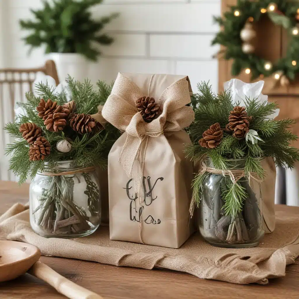 Farmhouse-Style Holiday Crafts: DIY Decor and Homemade Gifts