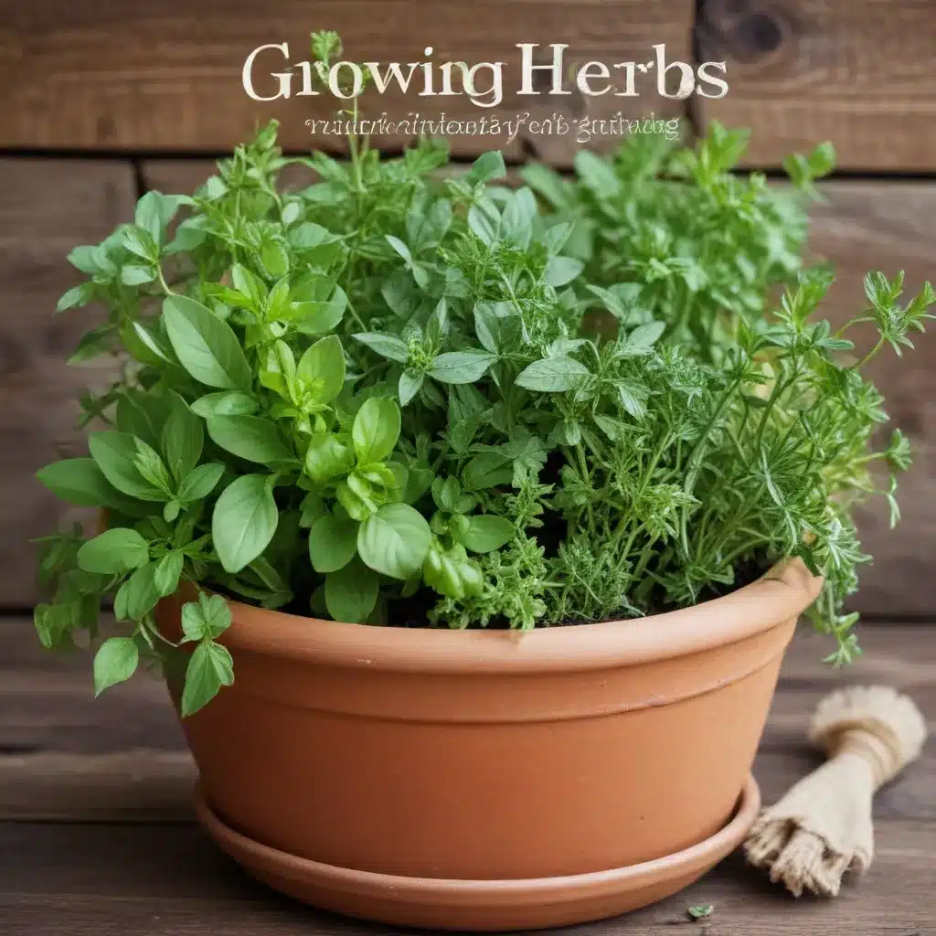 Growing Herbs: A Guide to Cultivating a Flavorful Herb Garden