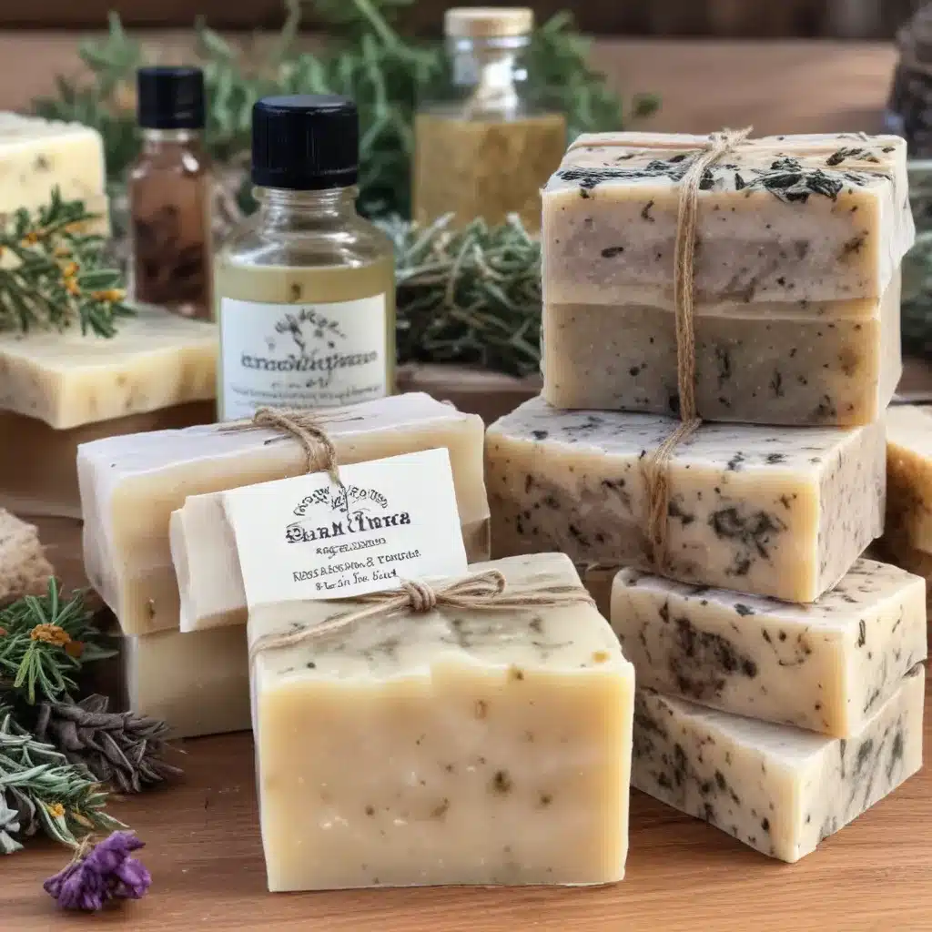 Homemade Herbal Soaps and Bath Products from the Crooked Pines Farm