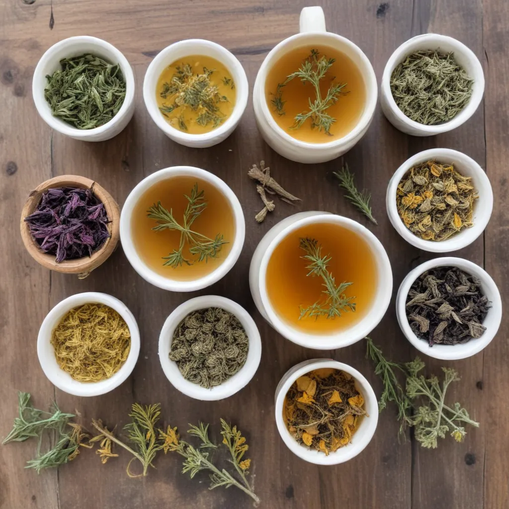 Homemade Herbal Teas and Tisanes from the Crooked Pines Farm Garden