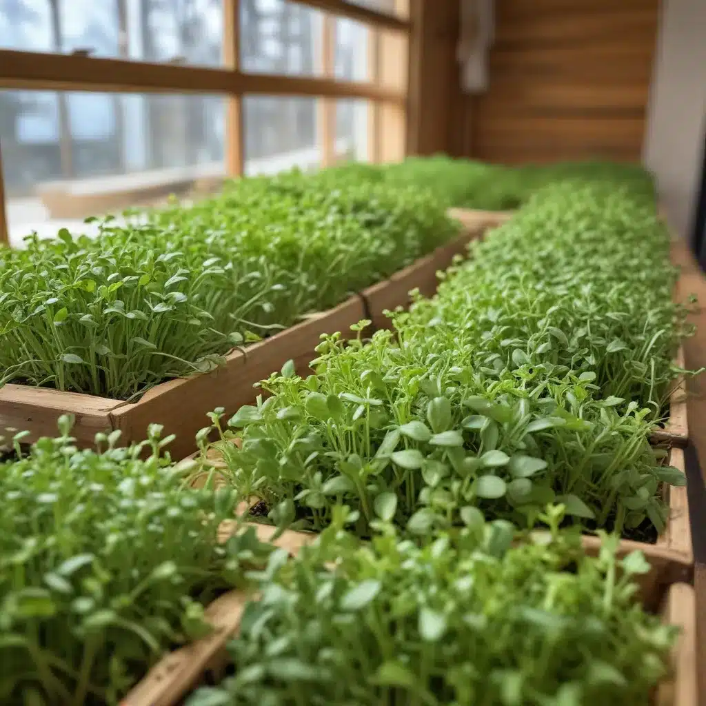 Mastering Microgreens: Growing a Nutritious Indoor Crop at Crooked Pines