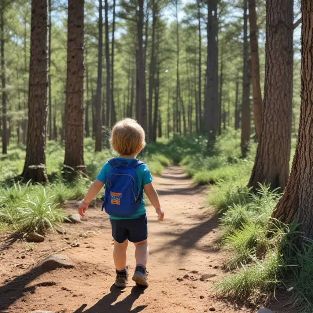 Nature Walks and Outdoor Exploration at Crooked Pines Farm