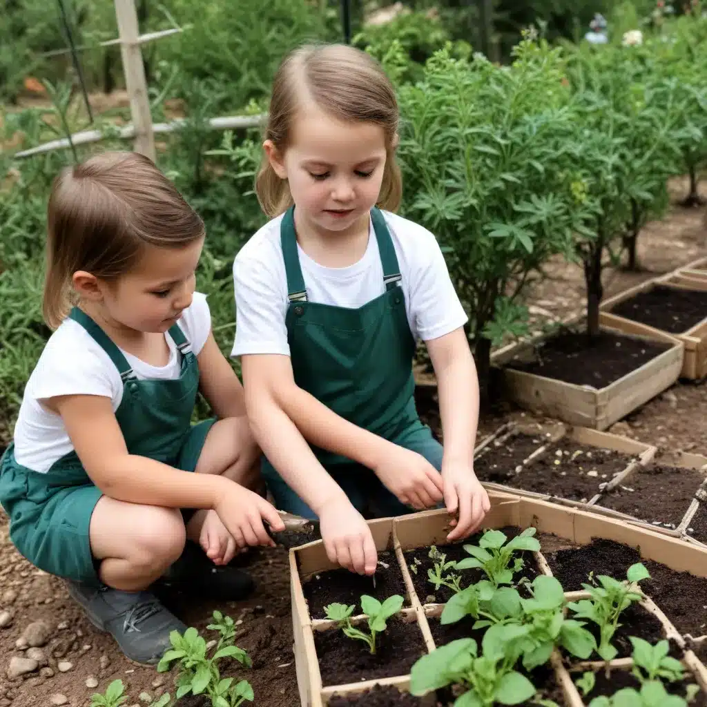 Nurturing Young Gardeners: Seed Starting and Garden-to-Table Lessons at Crooked Pines