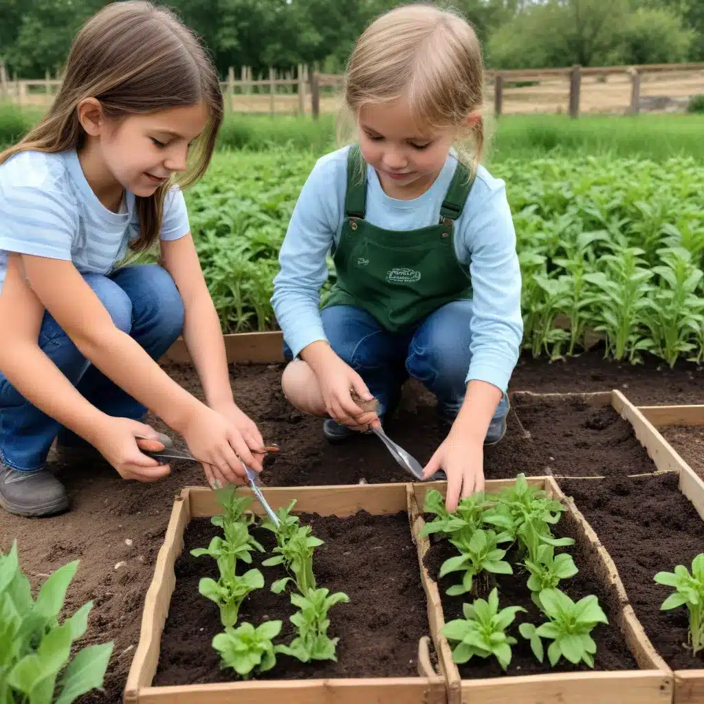 Nurturing Young Gardeners: Seed Starting and Garden-to-Table Lessons at the Farm