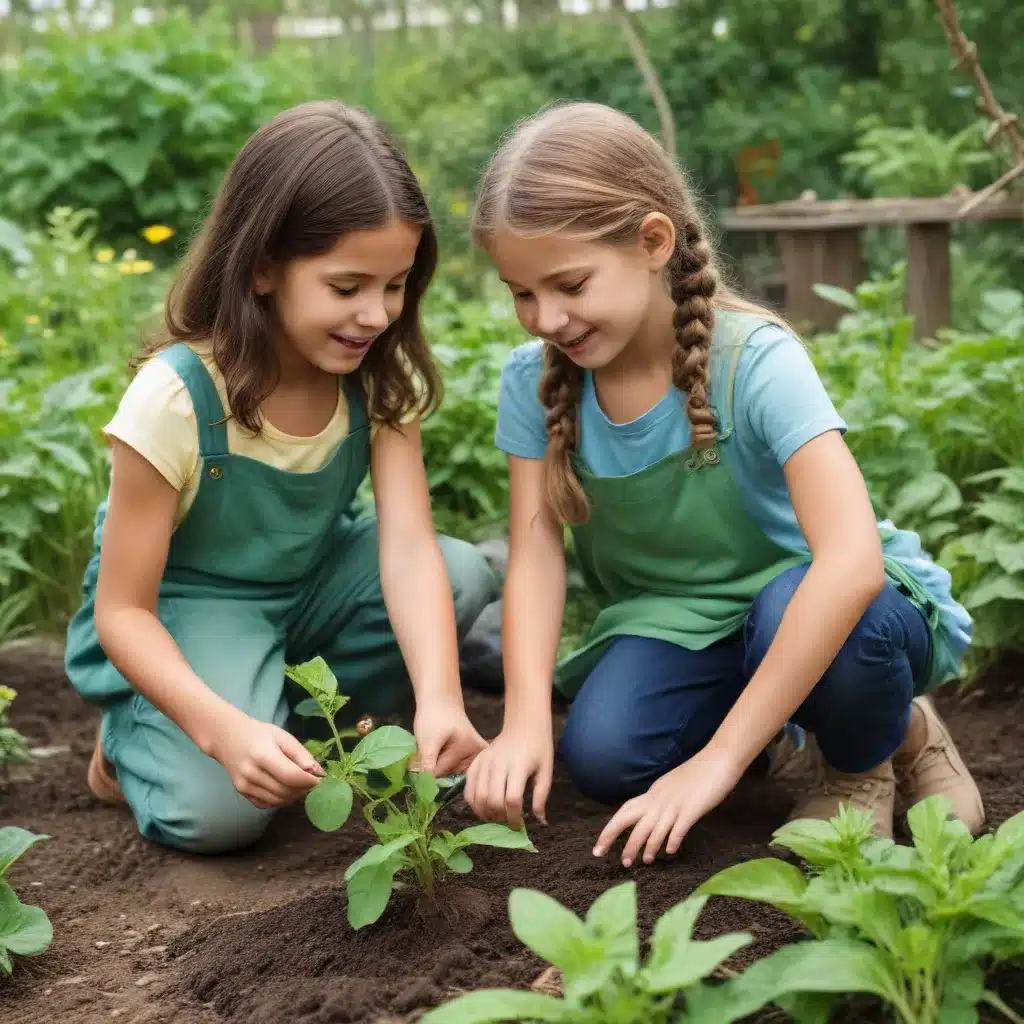 Nurturing Young Green Thumbs: Gardening Lessons and Activities for Kids at the Farm