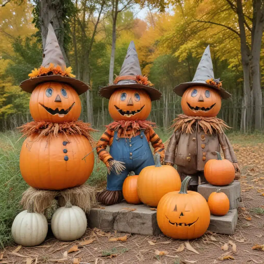 Paint the Pumpkins and Decorate the Scarecrows at Crooked Pines