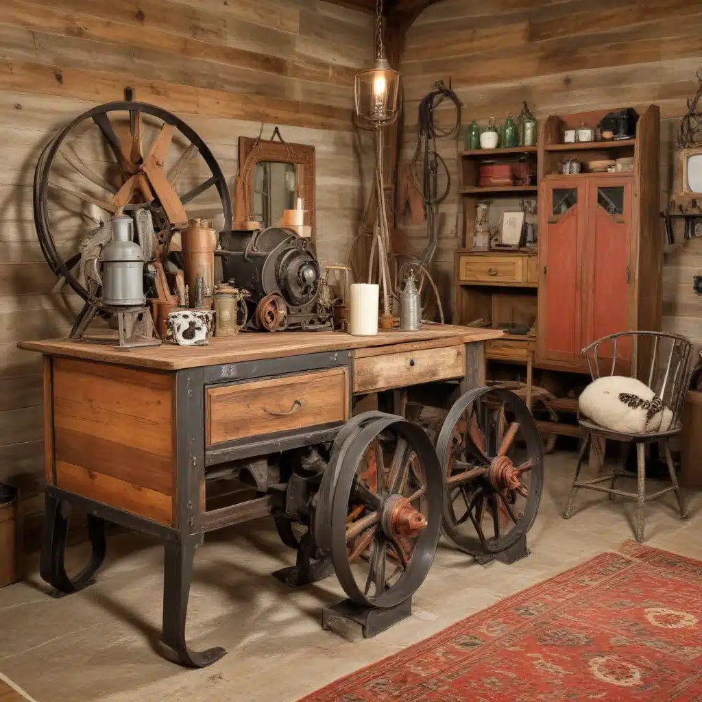 Rustic Revival: Reviving Vintage Farm Equipment and Furniture