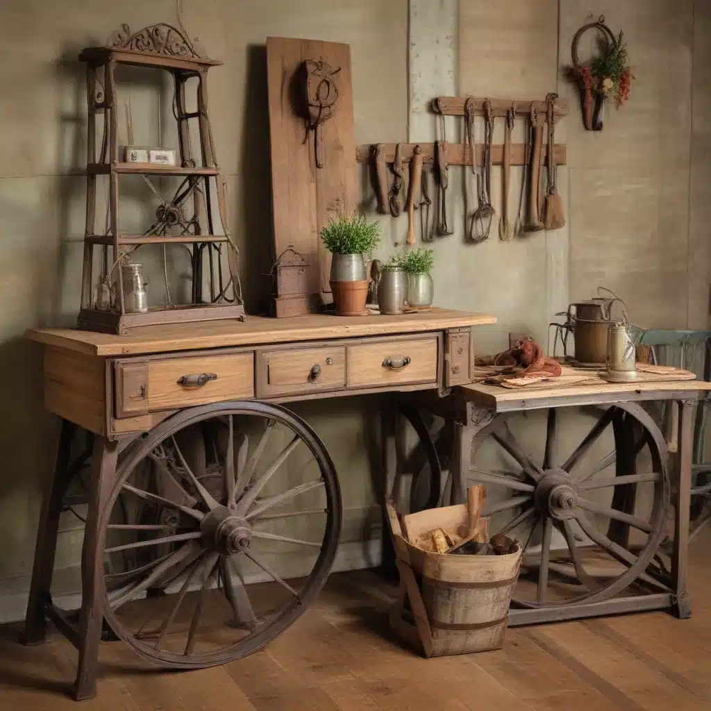 Rustic Revival: Reviving Vintage Farm Equipment and Furniture for the Home