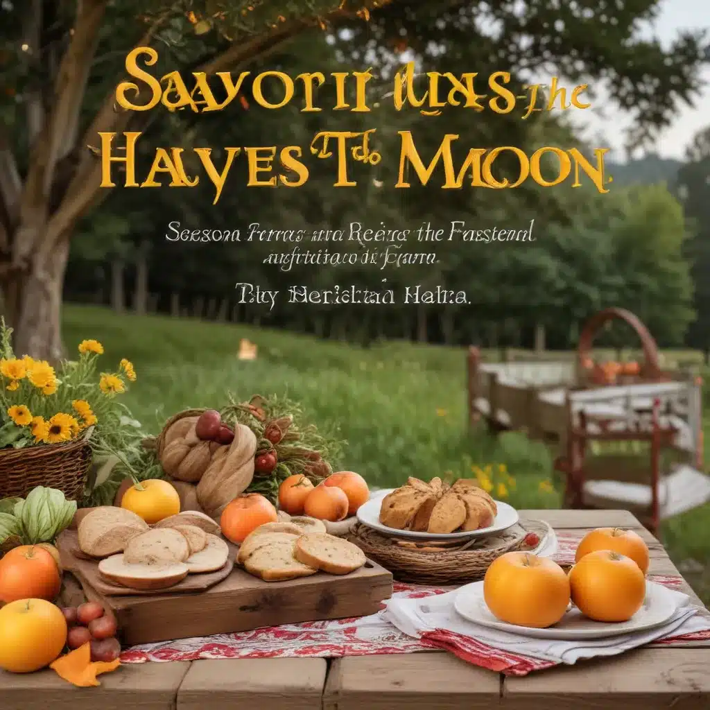 Savoring the Harvest Moon: Seasonal Recipes and Celebrations on the Farm