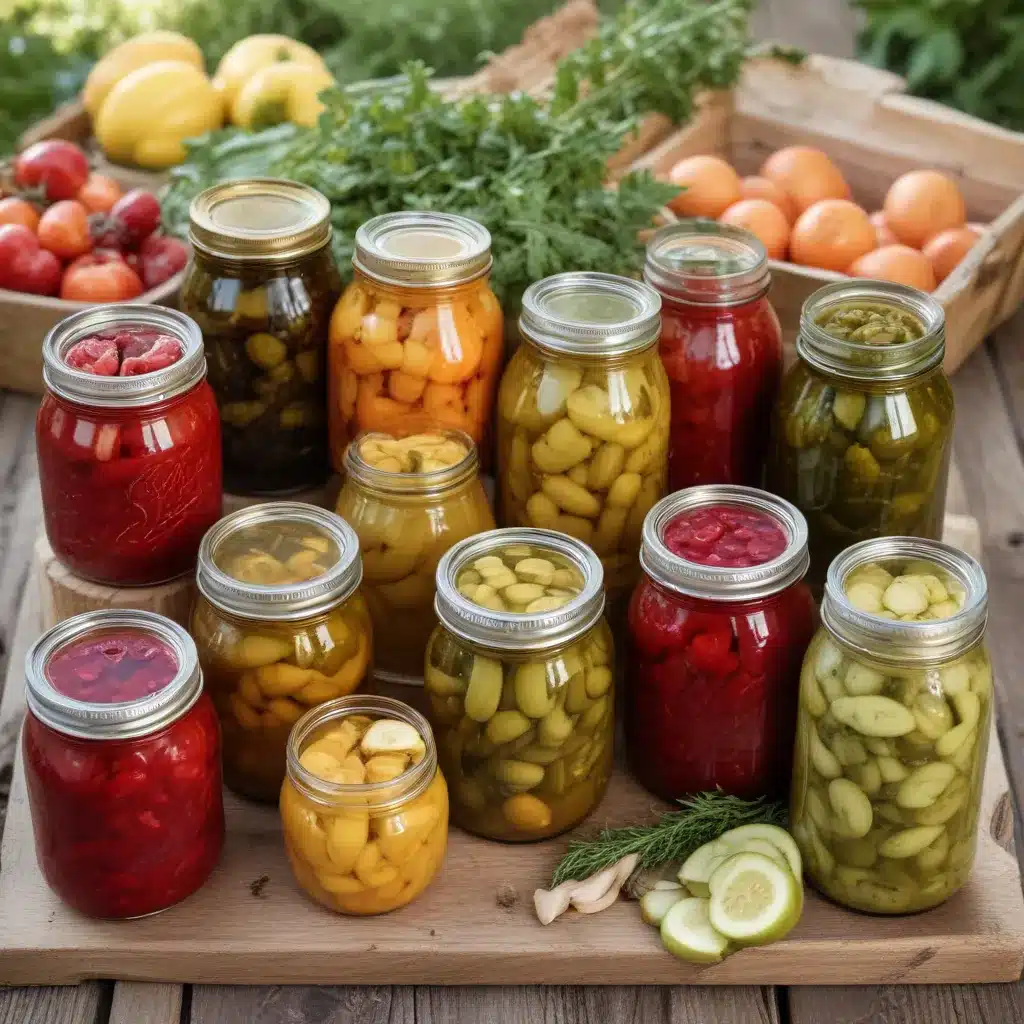 Savoring the Harvest: Preserving Summer’s Abundance through Canning and Pickling